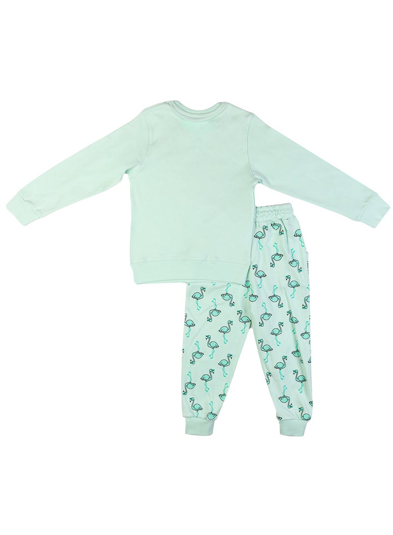 Zercon Summer Pajama Set for Girls - Image 3
