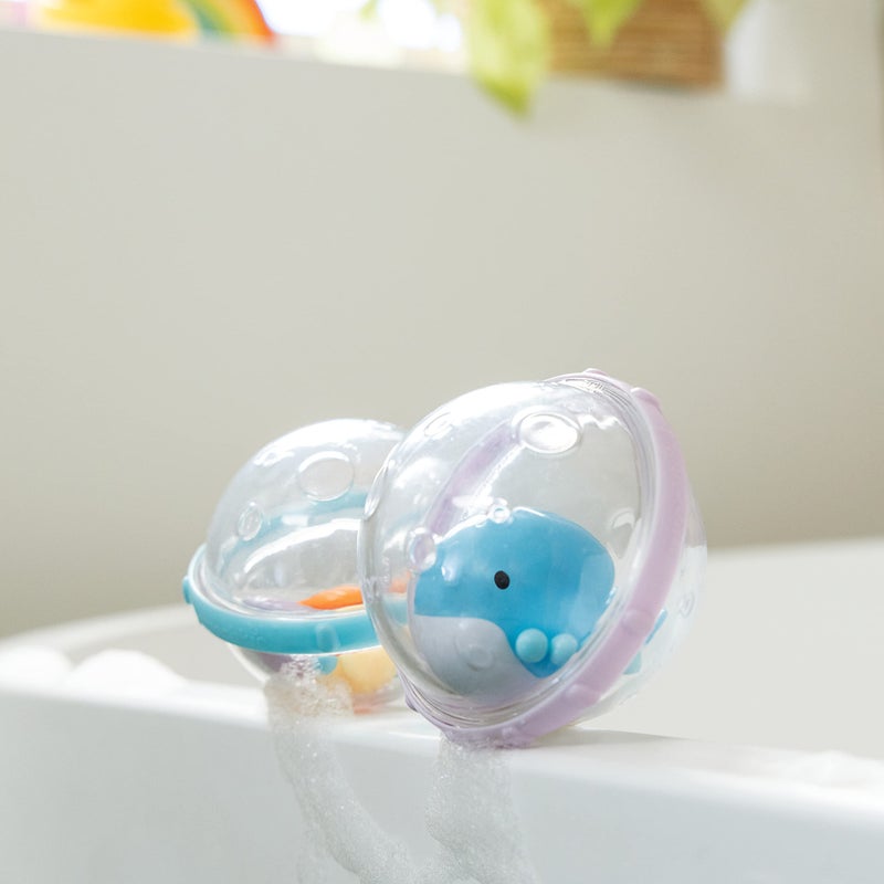 MunchkinÂ® Float & Play Bubblesâ„¢ Baby and Toddler Bath Toy, 4 Count - Image 5