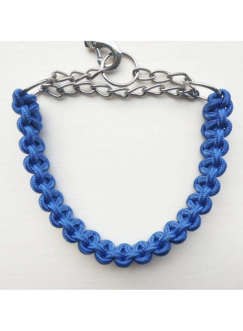 Heavy Duty Nylon Dog Tow Rope - blue