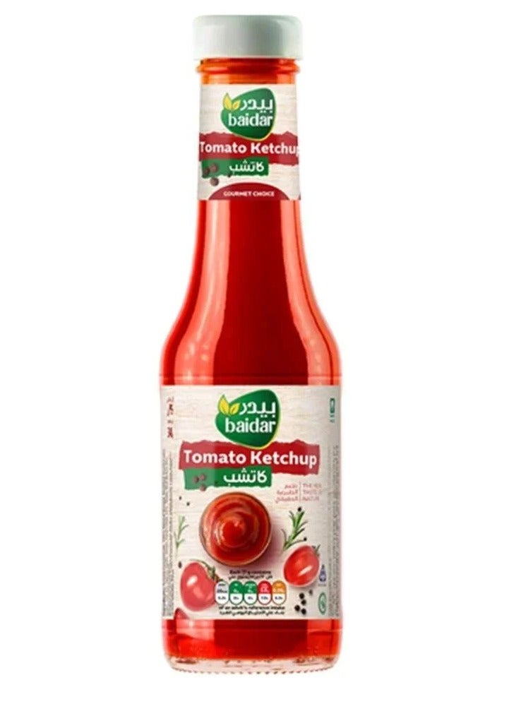 Baidar Tomato Ketchup Bottle, 340g - Pack of 1