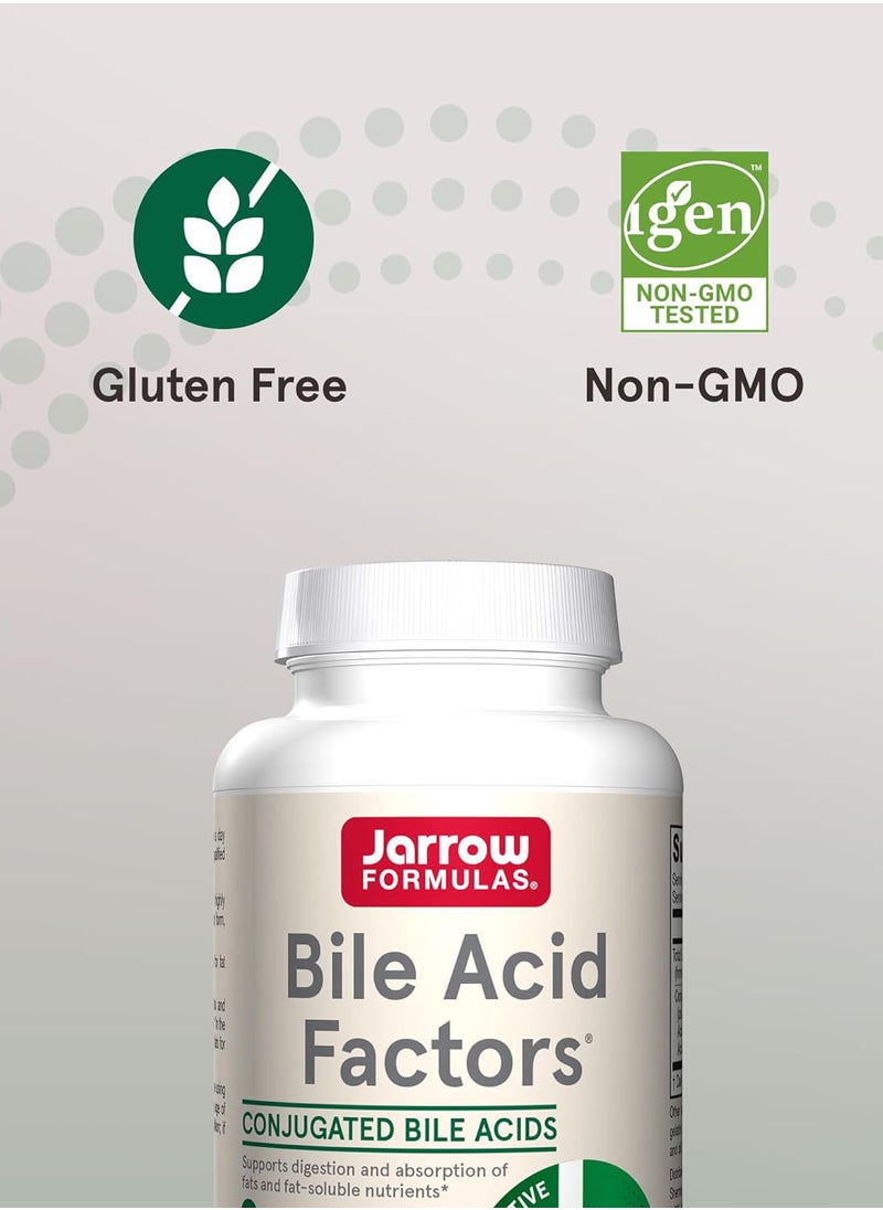 jarrow formulas - High Potency Bile Acid Factors Capsules 120 Count Pack Of 1 - Image 1