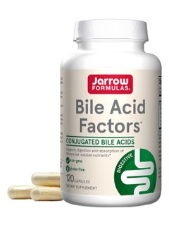 High Potency Bile Acid Factors Capsules 120 Count Pack Of 1