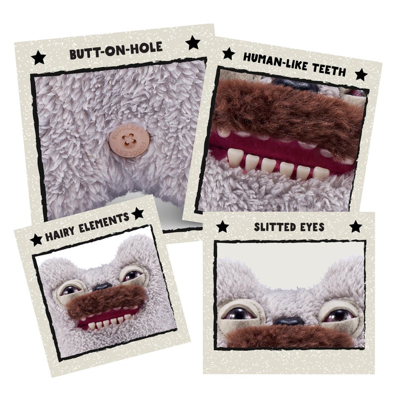 Fuggler Hairy Fuggs 9-inch Series 1 by ZURU, Funny Ugly Monster Plush Toy - Image 4