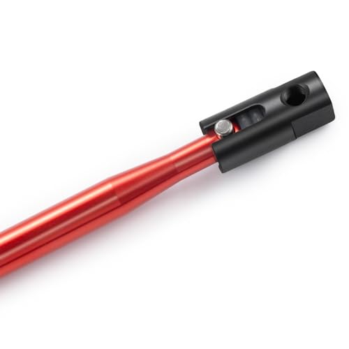 JGGZONE Tra-xxas Aluminum Alloy Slash VXL 4x4 Big Bone Center Driveshaft Outdrives 1/10 RC Upgrades Parts (Red) - Image 3