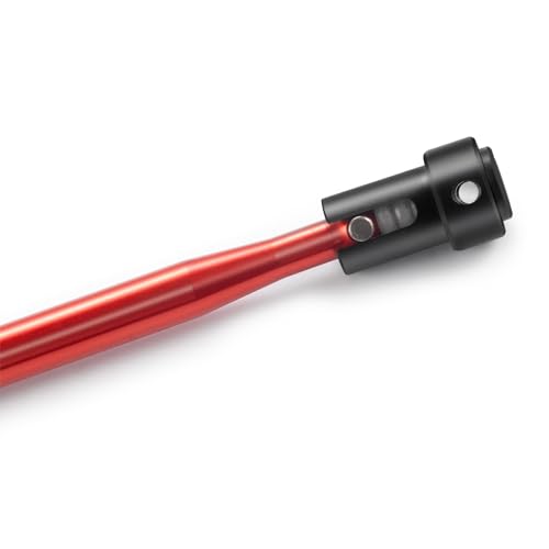 JGGZONE Tra-xxas Aluminum Alloy Slash VXL 4x4 Big Bone Center Driveshaft Outdrives 1/10 RC Upgrades Parts (Red) - Image 2