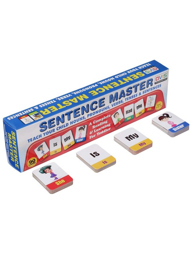 AViS Sentence Master Learning & Education Tabletop Game for Kids Aged 3 to 10 - Image 1