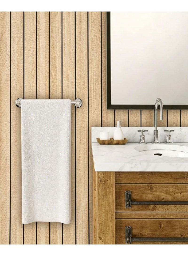 RAWAID Wood Grain Slat 3D Wall Panel,Grain Self Adhesive,Peel and Stick PVC Slat,Soundproof Faux Wood Wallpaper,Panels for Interior Wall Decor Fluted Textured Panel - Image 3