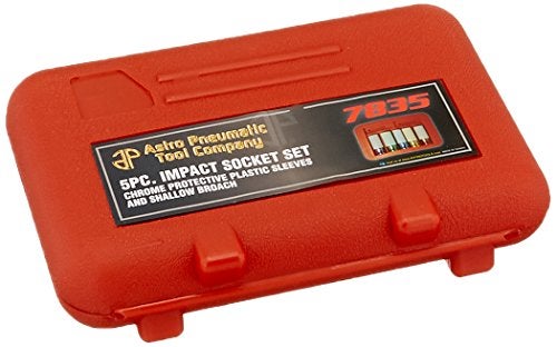 Astro Pneumatic Tool Astro Tools 7835 5-Piece Protective Thin Wall Impact Socket Set - Image 2