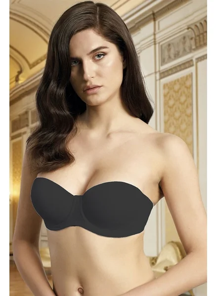 نورتيكس 195 Women's Supported Staples Bra-Black