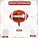 Vuzvuv 18Pcs Football Balloons18 Inch Football Foil Balloons Football Party Balloons Decorations for Sports Themed Party Tailgate Game Day Football Themed Birthday Party Supplies - Image 4