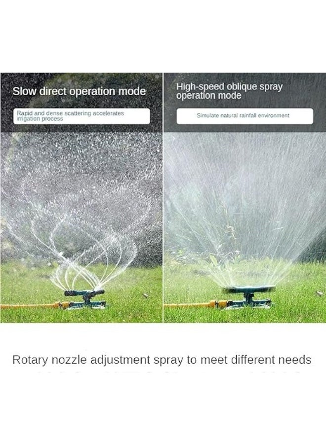 Happy Home - 360 Degree Rotating Triple Arm Sprinkler Provides Side Water Coverage Over A Large Area Of ​​The Garden (Hose Not Included) - Image 1