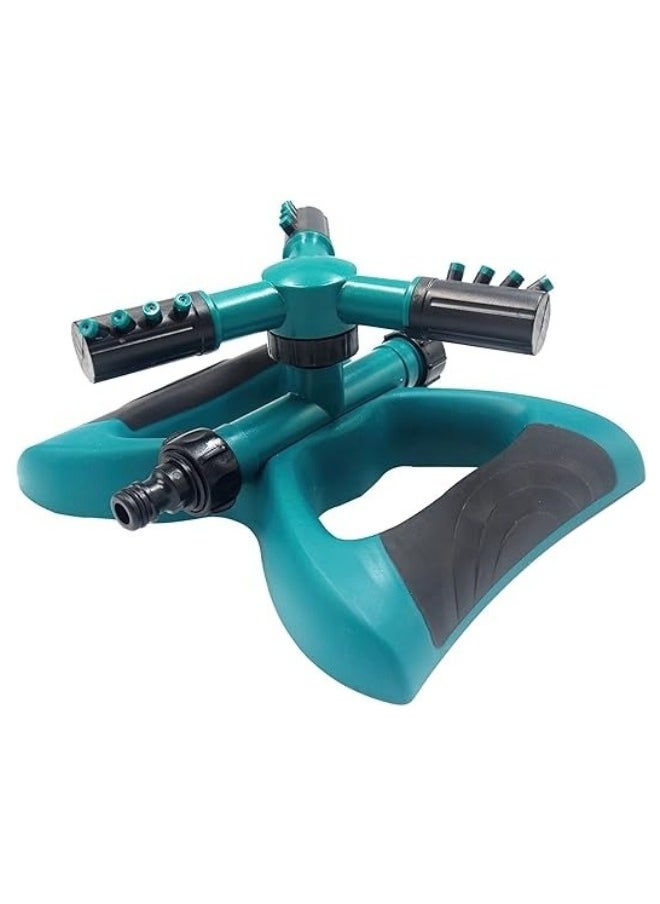 Happy Home - 360 Degree Rotating Triple Arm Sprinkler Provides Side Water Coverage Over A Large Area Of ​​The Garden (Hose Not Included) - Image 1
