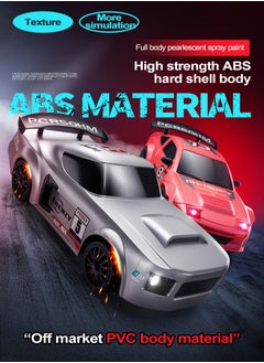 Harvestoy Harvestoy RC Drifting Car, 1:24 Scale, 4WD, High Speed ​​Remote Control Car, Truck with LED Light, Two Batteries, Drift Tires, Racing Sports Toy Car, Suitable for Adults, Boys and Girls, Children  - Image 3