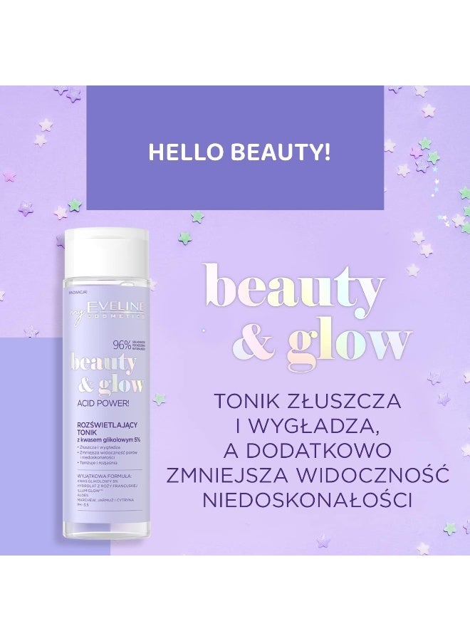 Beauty And Glow Illuminating Toner With Acid Power