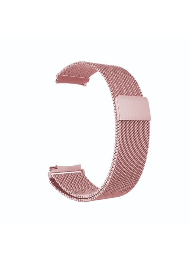 Generic - Replacement Strap For Samsung Galaxy Watch4 40mm Milanese Watch Band Rose Pink - Image 1