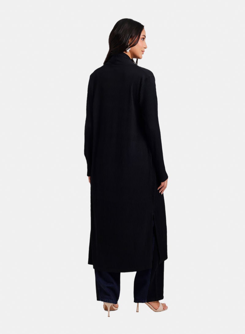 Carina Ribbed Midi Cardigan - Image 4