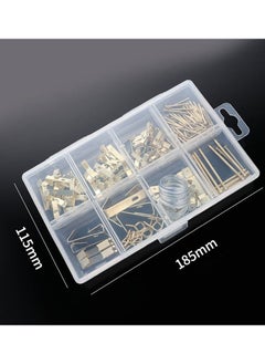 Y&D Picture Hanger Assortment Kit 200 Pieces Includes Screws Nails D Ring Hooks Wire Serrated Heavy Duty  - Image 5