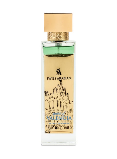 Spirit of Valencia Extrait de Parfum, 100ml, Premium Quality Perfume, Unisex Fragrance, Fruity, Floral, Amber, Luxurious Blend Perfume for Women and Men