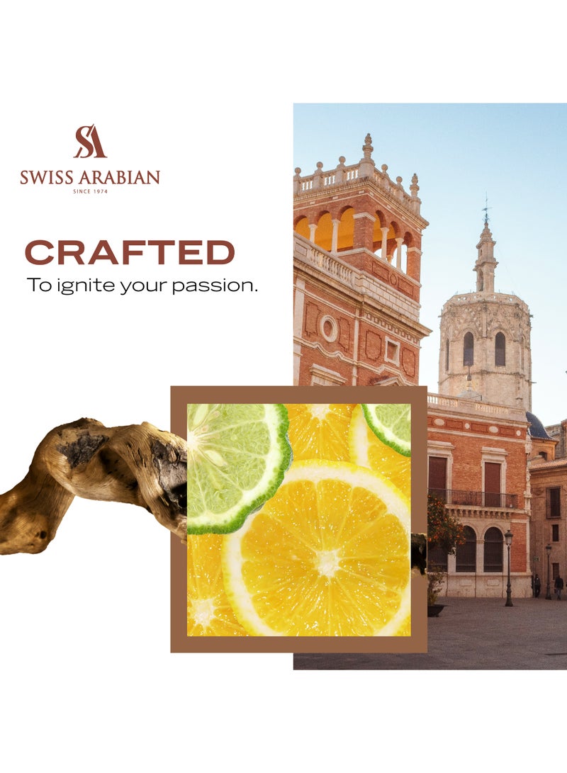 SWISS ARABIAN سبيريت أوف فالنسيا - خلاصة عطر للجنسين 100 مل - Image 5