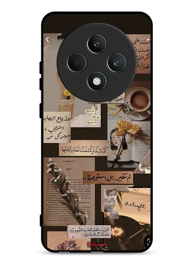 Tolwak Oppo Reno12 F 5G Protective Case Cover Arabic Quotes Vintage - Image 1