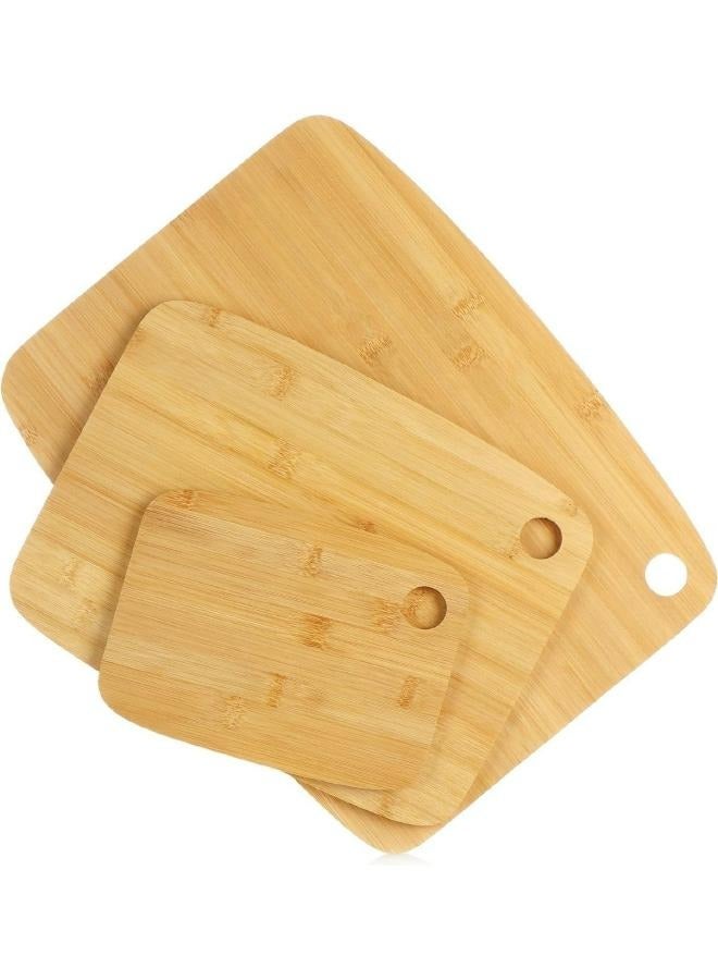 لوفت لوح تقطيع من الخيزران، مجموعة من 3 قطع، طبيعي - 540724263 - Image 3