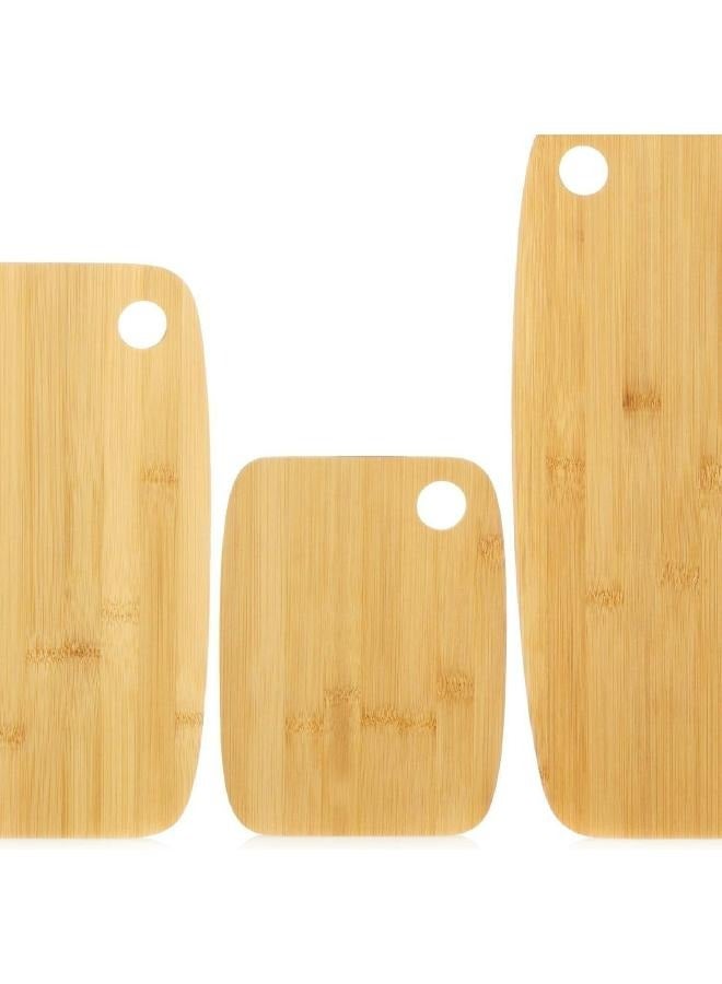 لوفت لوح تقطيع من الخيزران، مجموعة من 3 قطع، طبيعي - 540724263 - Image 5