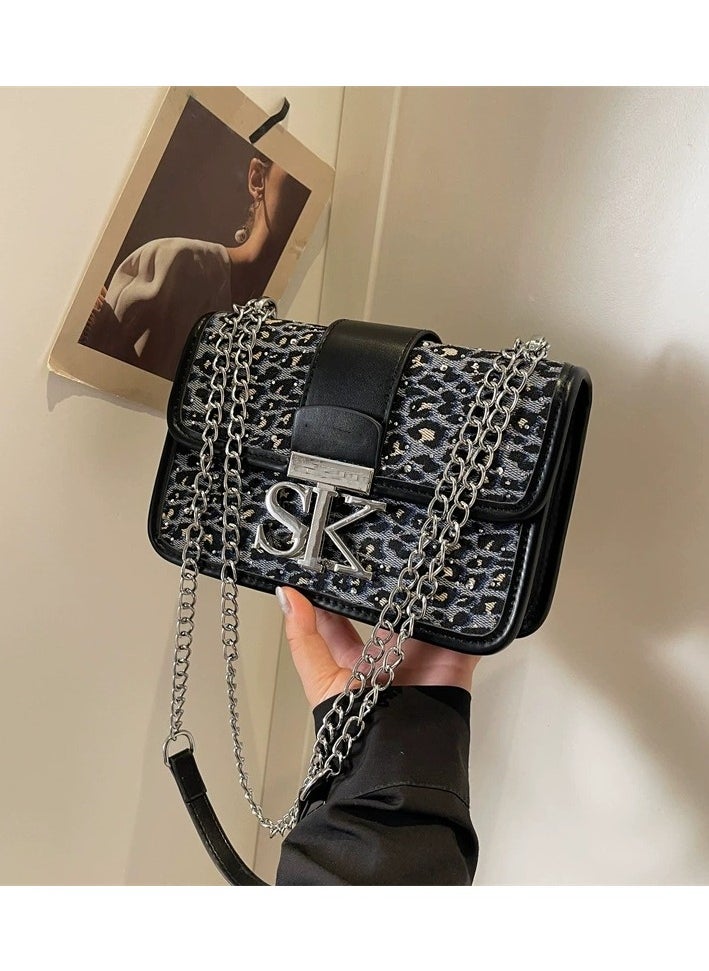 SK New Fashionable And Minimalist Hand-held Single-shoulder And Crossbody Bag 
