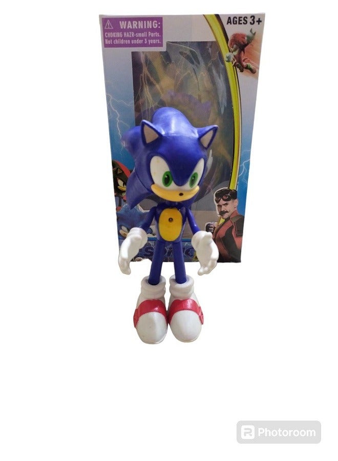 Sonic The Hedgehog Action Figure - Sonic (Blue) - Image 4
