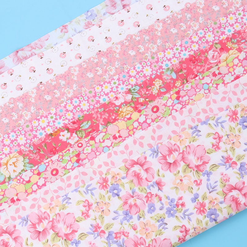 7pcs 50x50cm Manual DIY Patchwork Cloth Cotton DIY Cloth Piece Cotton Cloth Multi-purpose DIY Cloth Sheet for Home Use - Image 3