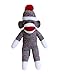 Plushland Adorable Sock Monkey The Original Traditional Hand Knitted Stuffed Animal Toy Giftfor Kids Babies Teens Girls and Boys Baby Doll Present Puppet 16 Brown - Image 2