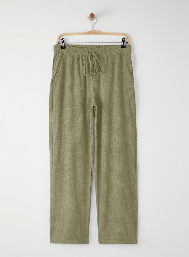 trendyol Wide Leg Textured Open Leg  - Image 1