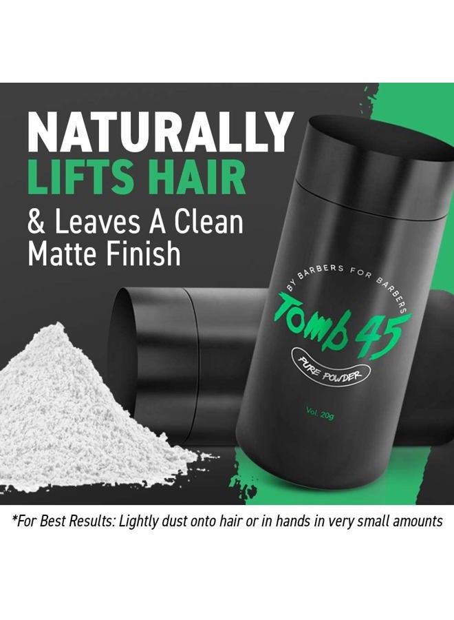 Tomb 45 Tomb45 Pure Powder for Hair Styling, Texturizing & Volumizing Powder with Natural Matte Finish - Image 3