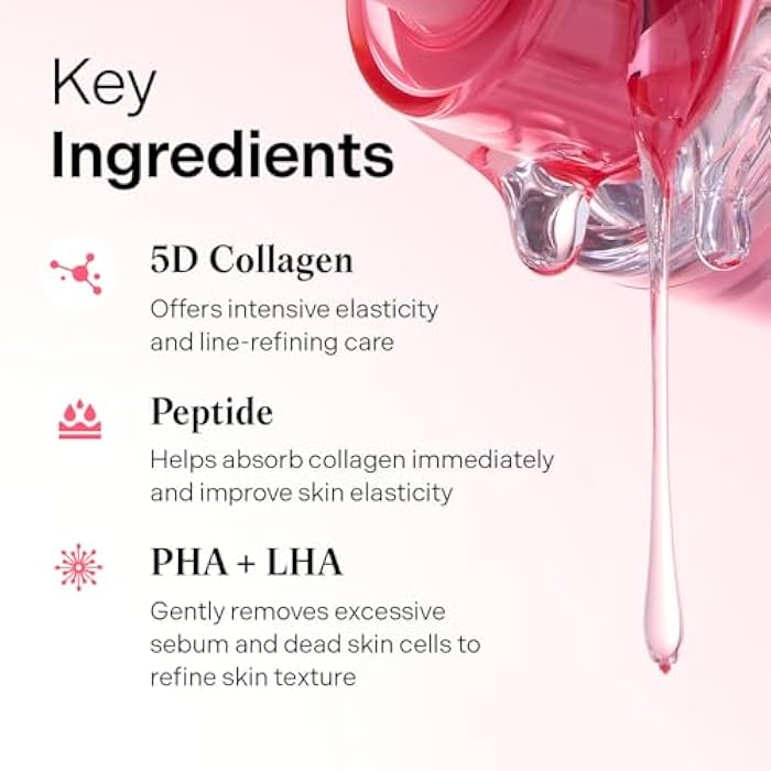Torriden CELLMAZING Pore Perfecting Ampoule 30ml (1.01 fl.oz.) | Improving Skin Elasticity | 5D Collagen, Peptide Complex, PHA, LHA | Korean Facial Serum, Korean Skin Care - Image 4
