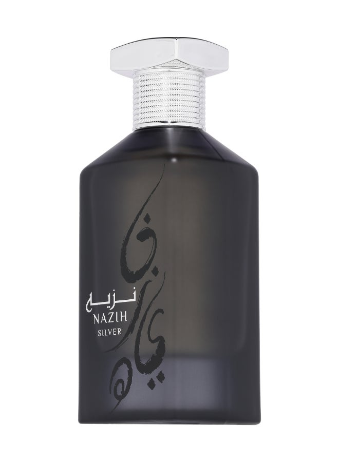 Athoor al Alam Nazih Silver - Eau De Parfum - Perfume For Men, 100Ml - Image 3