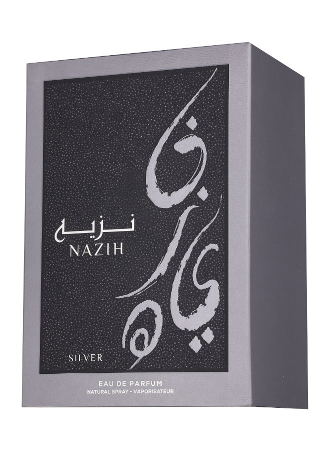 Athoor al Alam Nazih Silver - Eau De Parfum - Perfume For Men, 100Ml - Image 5