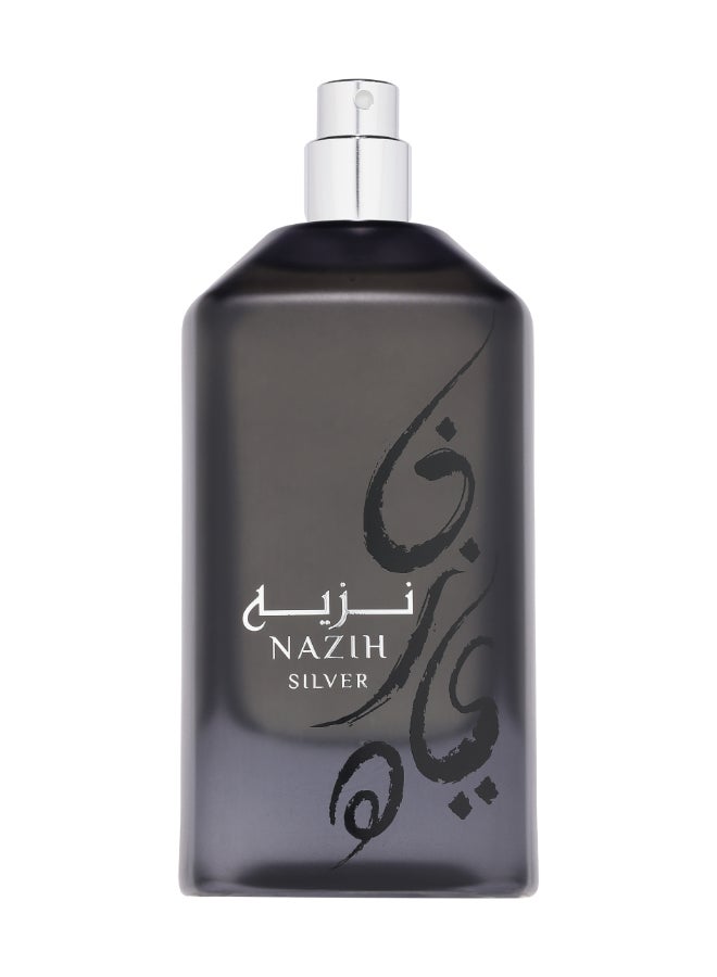 Athoor al Alam Nazih Silver - Eau De Parfum - Perfume For Men, 100Ml - Image 4