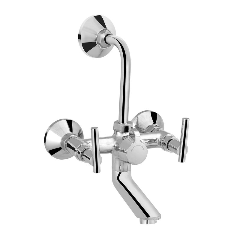 Parryware G0616A1 Agate Quarter Turn Range Wall Mixer 2in1