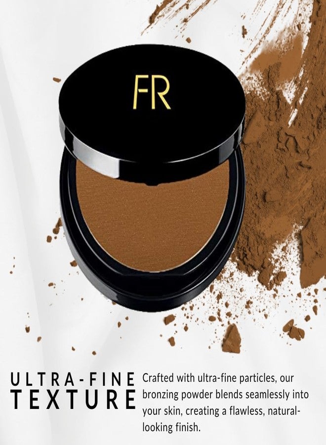 Flori Roberts Bronzer by Flori Roberts, Sheer Finish Bronzing Powder Makeup for Women of Color or Deeper Skin Tones, Contours and Highlights for Sun Kissed Glow - Image 5