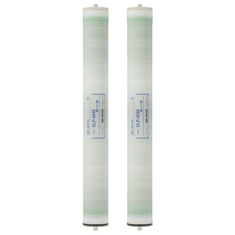Max Water Reverse Osmosis 4040 Commercial RO Membrane ULP4040 2600GPD size 4 x 40 good for Industrial Agricultural Whole House  more 2