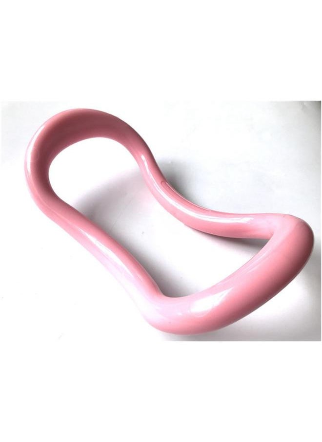 Thoraya Durable Yoga Ring Pilates Stretch Circle Fitness Equipment for Training Bodybuilding(Pink)  - Image 2
