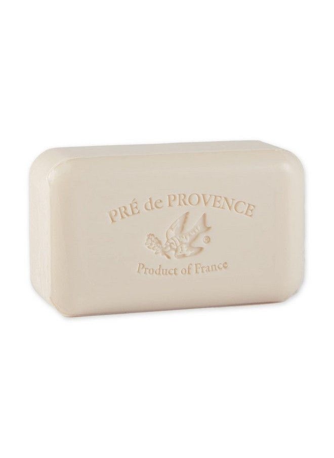 Pre De Provence Artisanal Soap Bar Natural French Skincare Enriched With Organic Shea Butter Quad Milled For Rich Smooth & Moisturizing Lather Amande 5.3 Ounce  - Image 1