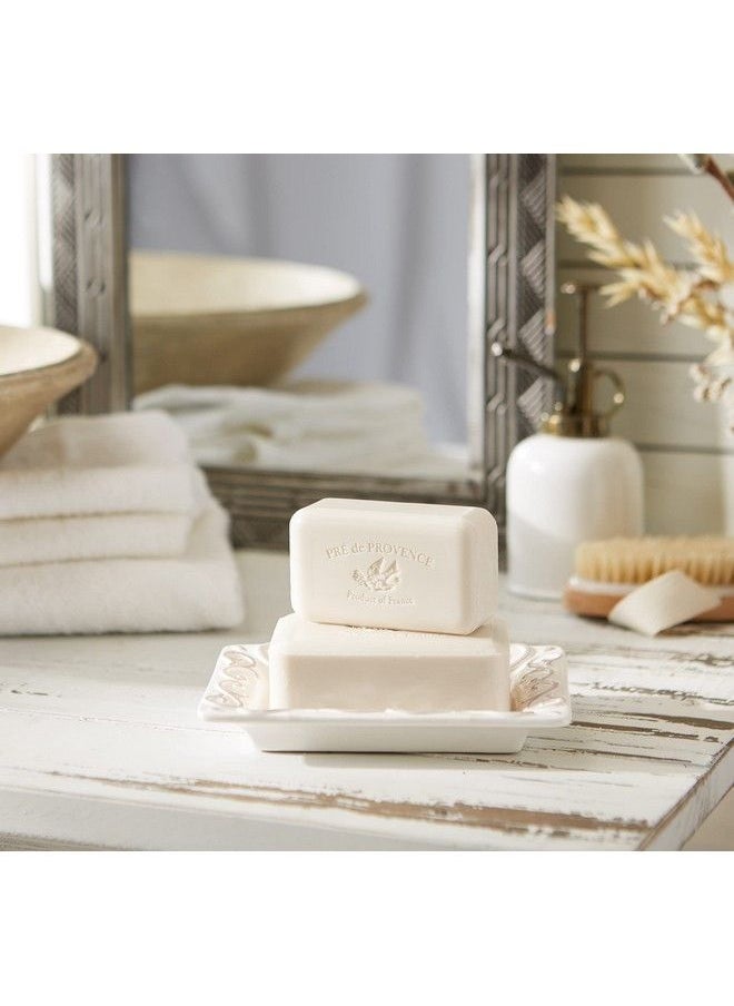 Pre De Provence Artisanal Soap Bar Natural French Skincare Enriched With Organic Shea Butter Quad Milled For Rich Smooth & Moisturizing Lather Amande 5.3 Ounce  - Image 5