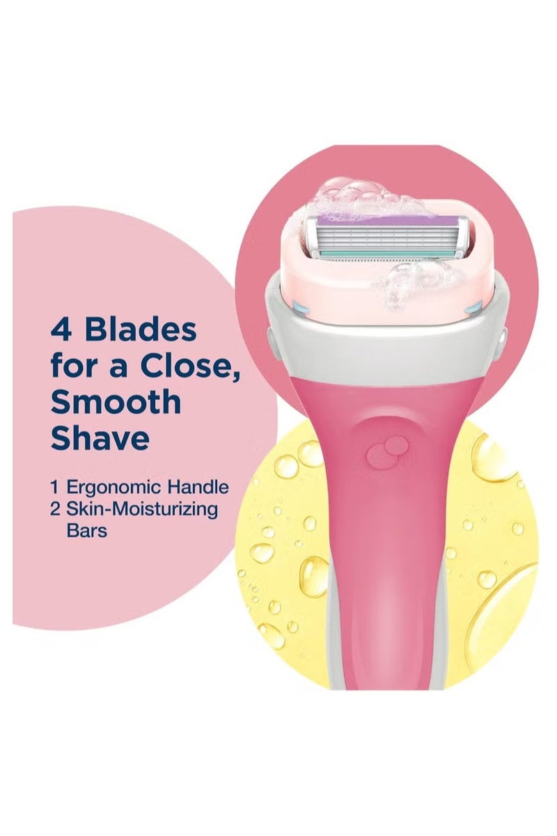 شيك إنتويشن شفرات حلاقة برائحة الليمون والتوت للنساء + شفرات حلاقة - Image 2