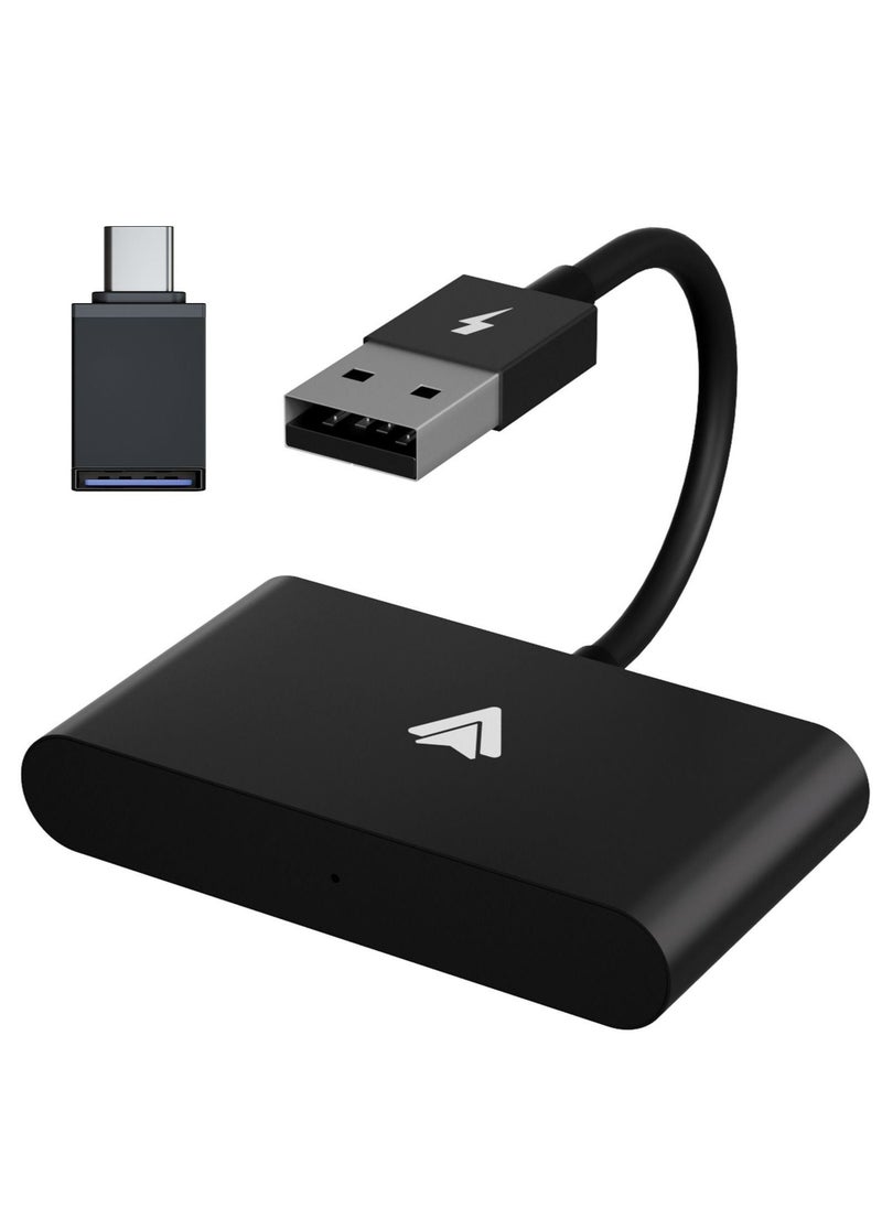 Generic - Wireless Android Auto Adapter - USB Wireless Android Auto Dongle, Compatible with Android Phones and Car Factory Wired AA to Wireless Adapter - Image 1