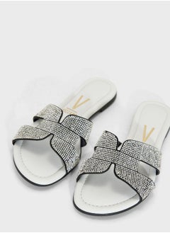 فيزانو Naomi Multi Strap Low Heel Sandals  - Image 4
