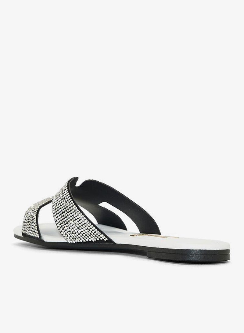 فيزانو صنادل مسطحة للنساء - صنادل مسطحة أنيقة ونعال مسطحة مريحة للسيدات - Image 3