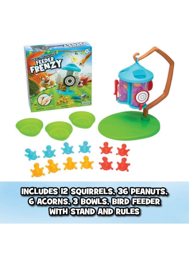 PlayMonster Flying Squirrels Feeder Frenzy Board Game - Kids Games, Family Games for Kids and Adults, Board Games for Family Night, Multi-Player Board Games, Aim & Release Nuts to Win, Ages 6+ - Image 2
