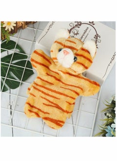 Y&D Cat Hand Puppet, Cute Plush Puppet Toy Finger Doll Parent-child Interactive Gift for Storytelling Teaching Preschool Role- Play  - Image 4