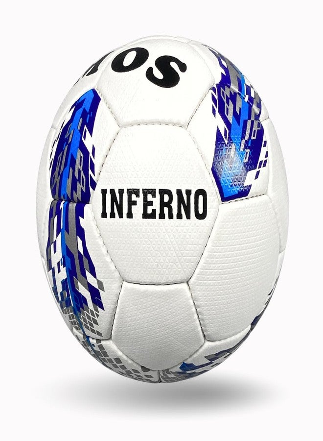 آموس كرة قدم AMOS Inferno Jett (مقاس 4) مع مضخة وحقيبة - Image 3