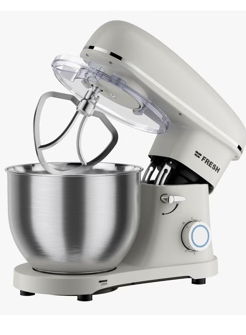 Fresh Stand Mixer, 1900 Watt, 8 Liter, Beige, FSM-1900-BG - Image 2